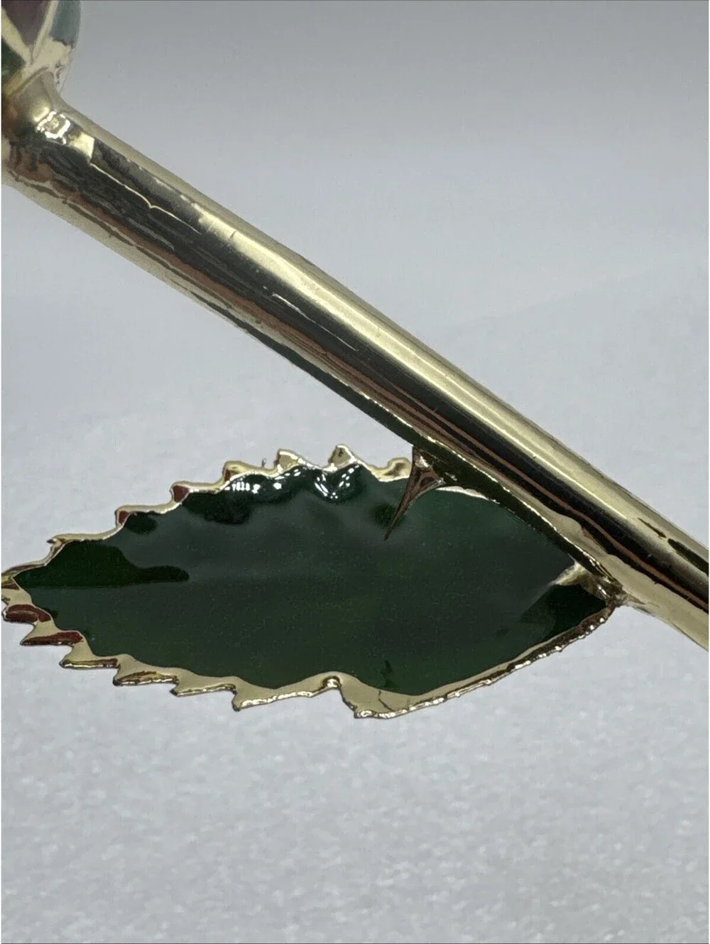 24k Gold Dipped Real Forever Rose with Gift Box & COA Card 12” Red Green Gold
